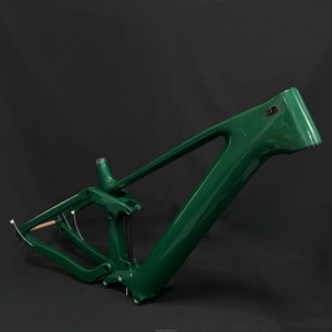 Cuadro de bicicleta eléctrica de fibra de carbono 29er de alto rendimiento, suspensión completa, compatible con Bafang M820, Glossy Fin <span class=keywords><strong>Ish</strong></span>, pantalla DPC030 - Product Image 1