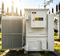 Transformateur de distribution immergé dans l'huile, hermétique, à enroulement en cuivre pur, Rainbow S11-M-50, triphasé, 50 Hz, 10 kV à 0,4 kV