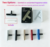 Offre Spéciale – Mini Diffuseur de Parfum de Luxe pour Grille d'Aération de Voiture – Clip Solide pour Ventilation – Parfum Longue Durée – 5 Couleurs Disponibles