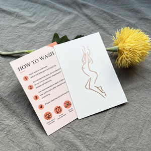 Wholesale Custom Logo Rose Gold Hot Stamping Thank You <b>Cards</b> Matte White Paper <b>Gift</b> Appreciation <b>Cards</b> For Clothing Cosmetic - Product Image 6