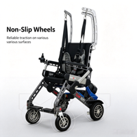 Exosquelette motorisé avancé pour la rééducation à la marche et à la position debout avec angles articulaires réglables