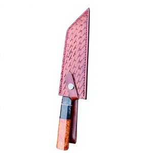 Cuchillo Black Smith 1987 de Acero de Damasco y Cobre, Mango de 13 Pulgadas, Resina con Separador de Latón - Product Image 6