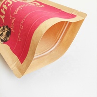 Sacs d'emballage personnalisés en papier Kraft, sachets écologiques pour noix, flocons, Muesli Granola, céréales, avoine, 50 pièces
