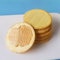 Biscuits fins et croustillants au beurre de cacahuète sucré de qualité supérieure 80G, cadeau de Noël, 28% de matières grasses, boîte à marque privée, 12 mois de durée de conservation