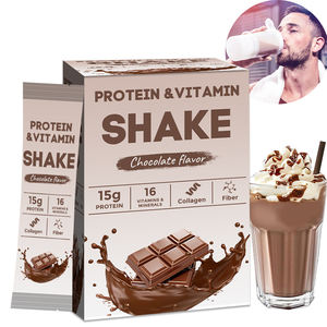 免疫のためサシェ完全なタンパク質とビタミンシェイクミックスコラーゲンと繊維とビタミンCが含まれています - Product Image 1