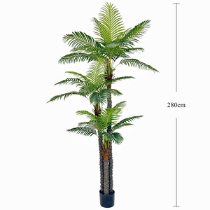 Palmera Artificial de Plástico Resistente al Agua, Ecológica y de Alta Simulación, para Decoración de Jardín y Hogar - Product Image 5