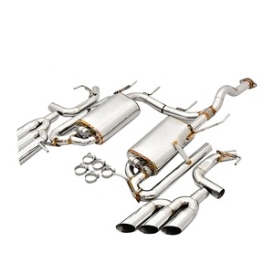 Catback d'échappement pour système de tuyau d'échappement BEIJING BJ80 <span class=keywords><strong>BJ40</strong></span> 6 embouts d'échappement avec vanne de commande à distance - Product Image 1