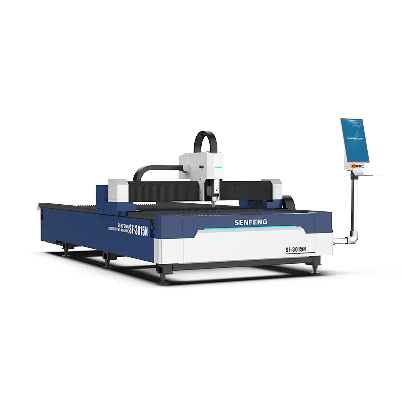 Senfeng giá rẻ nhất tấm kim loại sợi Laser máy cắt 1000W 2000W 3000W 4000W 6000 W sf3015n để bán