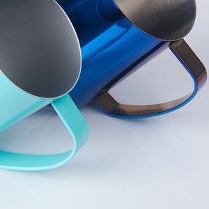 Đầy Màu sắc 304 thép không gỉ kim loại cà phê sữa bọt cup Barista hấp Jug phụ kiện Espresso sữa bình - Product Image 3