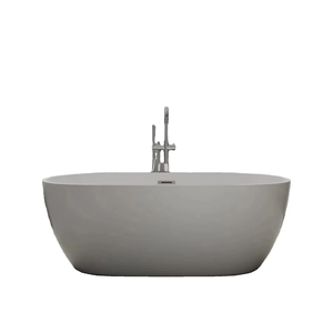 Vasca da Bagno Freestanding in Solid Surface per Progetti Alberghieri - Vendita Calda - Product Image 3