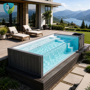 <span class=keywords><strong>Piscine</strong></span> préfabriquée <span class=keywords><strong>avec</strong></span> <span class=keywords><strong>coque</strong></span> monobloc, conception modulaire pour piscines extérieures en conteneurs - Product Image 6