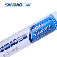 Scellant adhésif en silicone transparent, monocomposant, séchage rapide, caoutchouc de silicone RTV pour le remplissage, l'étanchéité, le collage de composants électroniques