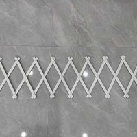 Soporte Expandible para Plantas Trepadoras WholesalGarden, Blanco, Premium para Exteriores