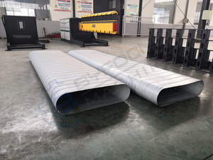 Thiết bị thông gió helix vòng hình bầu dục ống cựu không khí ống hình thành máy/tấm kim loại hình bầu dục phẳng gió ống máy làm - Product Image 2