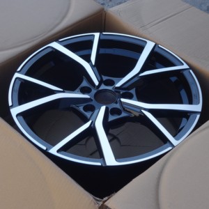 Cina cerchi in lega per autovetture di fabbrica 16 17 18 19 20 pollici PCD 5*112 5*120 per <span class=keywords><strong>Audi</strong></span> A6L A7L Q5L Q7 e <span class=keywords><strong>tron</strong></span> <span class=keywords><strong>GT</strong></span> - Product Image 3