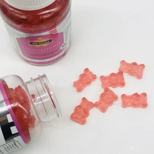 La caramella gommosa dell'orso di collagene schiarente riduce le rughe 1000 MG glutatione gommose per sbiancare la pelle del collagene produttore - Product Image 2