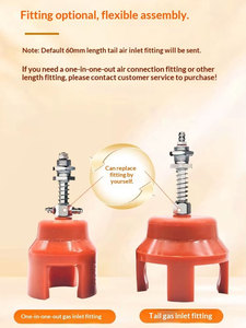 Mesin Cetak Injeksi Robot Pneumatik Fleksibel dengan Cangkang Hisap Vakum Silikon 2 3 4 Rahang - Product Image 2