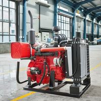 Moteur diesel turbocompressé refroidi à l'eau 4 cylindres 90kW 3000RPM Moteur à eau puissant à haute efficacité et à économie d'énergie