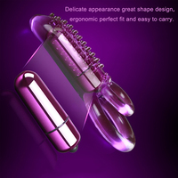 Paar-Sextoy Klitoris Penisring Vagina Frau DIY Gland-Bullet