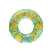 Nouvelle bouée gonflable en PVC épaissi en forme de canard jaune, flotteur de piscine mignon pour les fêtes estivales et les activités aquatiques