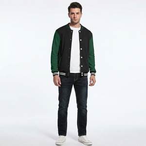 Chaquetas Varsity Personalizadas, Tela de Lana de Alta Calidad, Color Sólido, Nuevo Diseño, Transpirables para Invierno, Logotipo Frontal - Product Image 1
