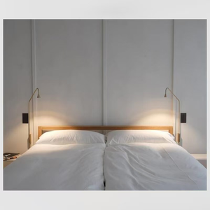 Design moderno semplice camera da letto <span class=keywords><strong>lampada</strong></span> a LED da <span class=keywords><strong>parete</strong></span> con <span class=keywords><strong>braccio</strong></span> lungo regolabile per la lettura del comodino nelle camere d'albergo - Product Image 3