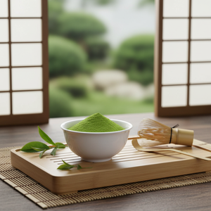 ผงชาเขียวมัทฉะขายส่ง ตราสินค้าส่วนตัว เกรดพิธีชงชา 30 กรัม/ 50 กรัม/ 100 กรัม บรรจุภัณฑ์แบบ OEM - Product Image 4