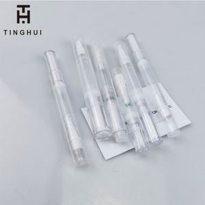 ราคาโรงงาน หลอดลิปกลอสแบบพกพาขนาด 2 มล. สำหรับเดินทาง ปากกาฟอกสีฟัน ปากกาเครื่องสำอางแบบหมุนพร้อมแปรง - Product Image 4