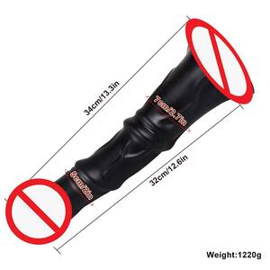 Hochwertiger Flüssigsilikon-<span class=keywords><strong>Dildo</strong></span>, Künstlicher <span class=keywords><strong>Dildo</strong></span> mit Pilzkopf, Großer Lesben-Sex-Strapless-<span class=keywords><strong>Dildo</strong></span> - Product Image 2