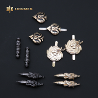 HONMEO OEM & ODM Étiquettes Métalliques Décoratives en Alliage de Zinc pour Vêtements, Étiquettes Métalliques pour Jeans, Étiquettes Métalliques Personnalisées