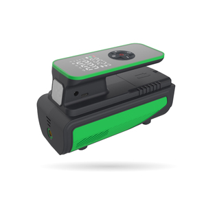 ضاغط هواء محمول للسيارة بقوة 150 رطل لكل بوصة مربعة، 12 فولت، بلاستيكي، لاسلكي، مع مقياس ضغط رقمي وإيقاف تلقائي، جهاز مراقبة ضغط الإطارات للسيارة - Product Image 5