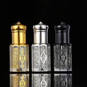 Botella de perfume de aceite esencial de anís estrellado portátil personalizada galvanoplastia estampado en caliente tapa de plástico roll-on botellas vacías - Product Image 5