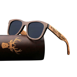 Lunettes de soleil en bois polarisées pour hommes et femmes, lunettes de soleil en bambou <span class=keywords><strong>2020</strong></span>, Oculos Solar Bambu - Product Image 6