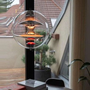 Nordic Modern Round Planet Chandelier E27 <b>Led</b> Single Head Pendant <b>Light</b> For Study Room Dining <b>Bar</b> Decorative Lighting - Product Image 3