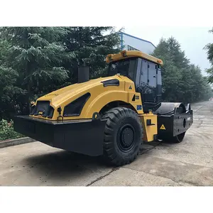 Second Hand Ground Earth Compactor 10 Ton Machine Single Drum Municipal Engineering Road Roller