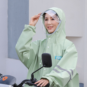 Impermeable <span class=keywords><strong>para</strong></span> Motociclistas Adultos, Ropa de <span class=keywords><strong>Lluvia</strong></span> Larga <span class=keywords><strong>para</strong></span> Motocicleta y Bicicleta, <span class=keywords><strong>Equipo</strong></span> de Ciclismo al Aire Libre <span class=keywords><strong>para</strong></span> Hombres y Mujeres - Product Image 5
