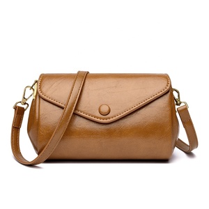 Good Quality Ladies <strong>Small</strong> <strong>White</strong> PU Leather Sling Crossbody Bag Cover Closure <strong>Handbag</strong> for Women - Product Image 4