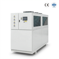 Refroidisseur d'eau industriel certifié CE 220V 380V 415V 440V 480V 20HP 50000Kcal/h, refroidi par air
