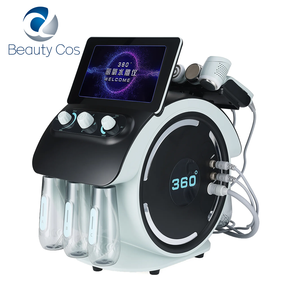 Appareil de beauté <span class=keywords><strong>Hydra</strong></span> Dermabrasion 6 en 1 pour soins de la peau, pulvérisation d'oxygène, microdermabrasion hydro, machine faciale pour salon de beauté - Product Image 1