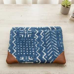 Housse de tablette bohème en tissu tapis fait main, imprimée au bloc à la main, 11 pouces, vente en gros, export Inde - Product Image 5