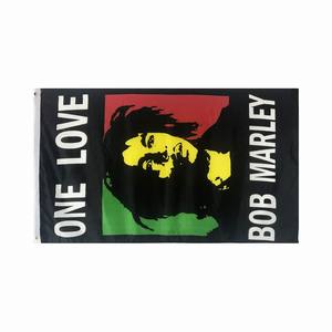 Bandera de marley <span class=keywords><strong>rasta</strong></span> para fans, banderín personalizado de poliéster, 3x5 - Product Image 1