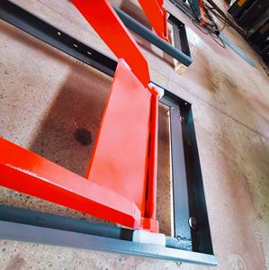 Pont élévateur hydraulique à ciseaux ultra-mince 3,5T haute performance, hauteur max. 1850 mm, 220V/380V, pour réparation automobile portable et légère - Product Image 4