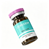 50. Autocollant personnalisé pour flacon de peptides de laboratoire, vinyle résistant au froid, flacon en verre de 10 ml, usage de recherche uniquement