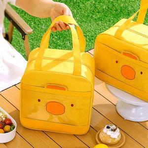 2023 New Design Kids School and Picnic 3 Colors and Sizes Yellow <b>Cute</b> Custom Cooler <b>Bag</b> for Children - Product Image 4
