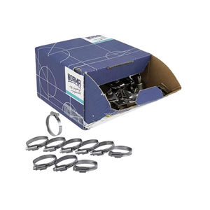 Abrazaderas de Manguera de Alta Calidad con Recubrimiento de Zinc – Sujetadores de Tuberías Seguros y Versátiles (Medidas en Pulgadas y Métricas) - Product Image 1