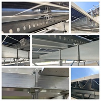 Pied de support pour panneau solaire, galvanisé à chaud, en zinc, aluminium et magnésium