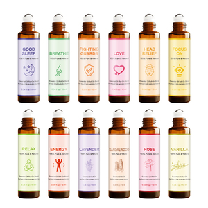 Aceite Hidratante para la Piel, 10 ml, Puro, Natural y Orgánico, Aceite Perfumado, Aceite Esencial para Masajes de Spa, Roll-on para Dormir y <span class=keywords><strong>Aliviar</strong></span> Dolores de Cabeza - Product Image 4