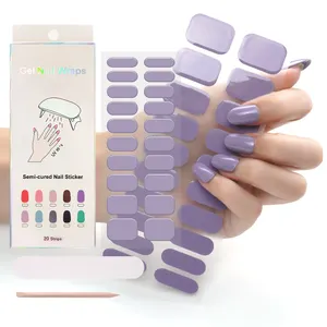 TikTok Hot Sell New designs Nail products supplies beauty gel nail Polish art Sticker