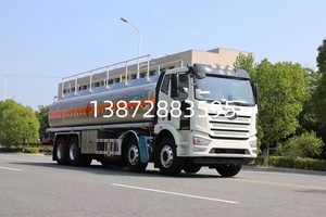 La fábrica especial <span class=keywords><strong>de</strong></span> camiones <span class=keywords><strong>de</strong></span> China puede personalizar FAW 8*4 30000 litros cisterna <span class=keywords><strong>de</strong></span> combustible aviación <span class=keywords><strong>queroseno</strong></span> avión repostaje camión - Product Image 5
