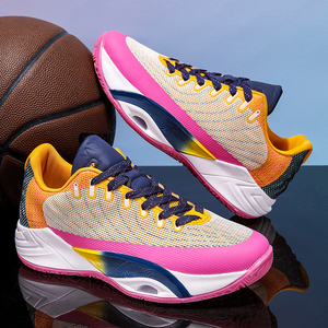 Chaussures de basketball respirantes pour hommes, taille 13 (47), légères, amortissantes, baskets athlétiques montantes pour la gym, idéales pour les pieds larges - Product Image 6
